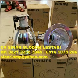 Downlight Philips 66664 Nickel Chrome 4inch